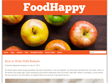 Tablet Screenshot of foodhappy.ca